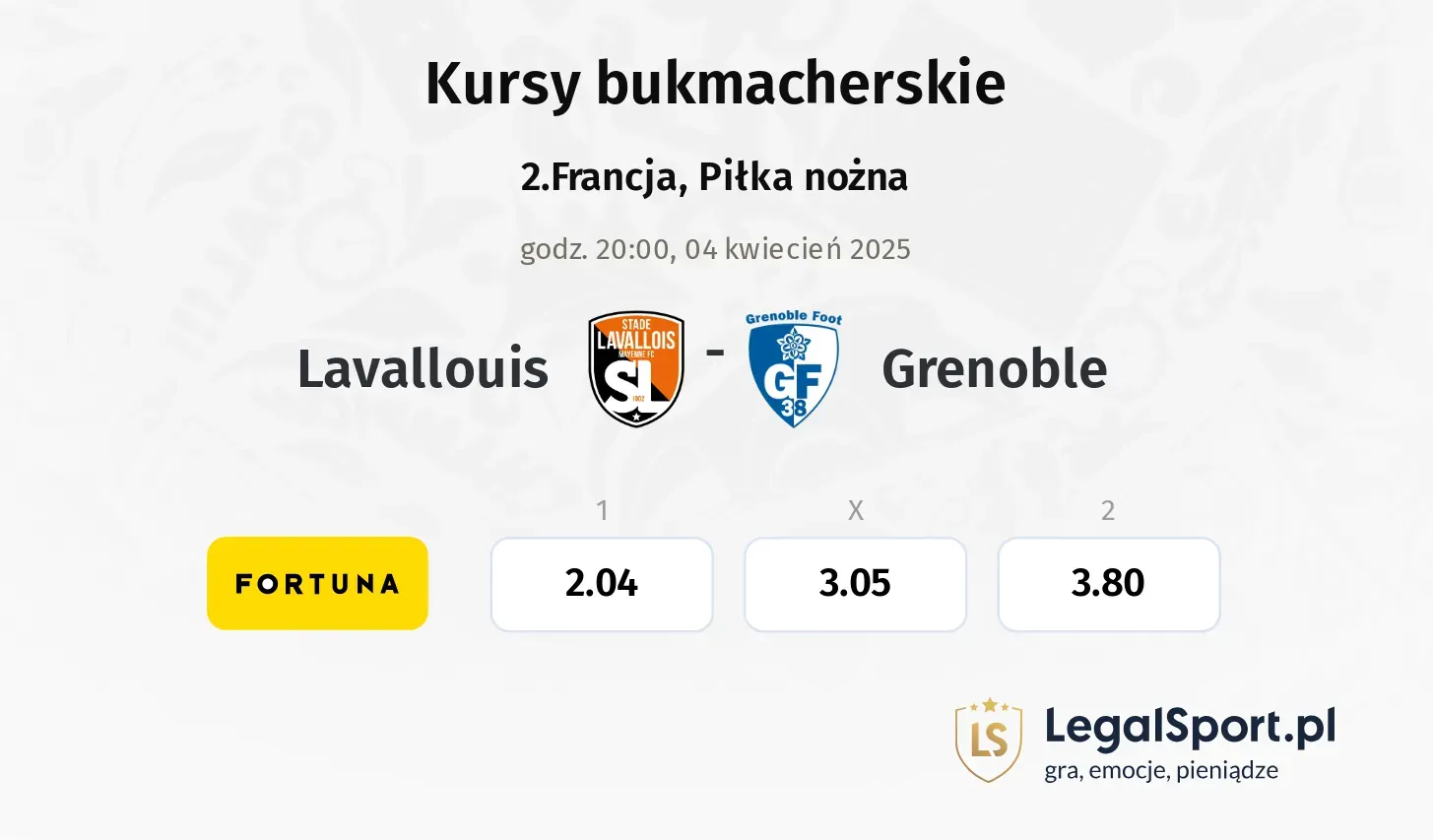 Lavallouis - Grenoble typy, kursy