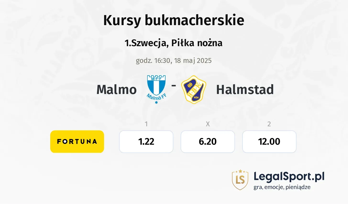 Malmo - Halmstad promocje bonusy na mecz
