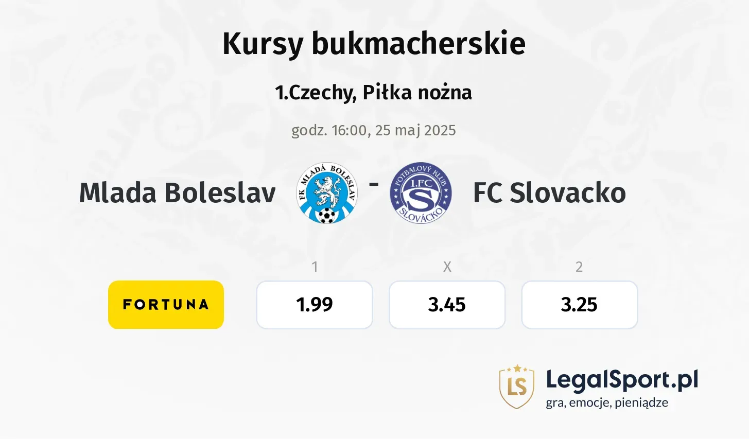 Mlada Boleslav - FC Slovacko promocje bonusy na mecz