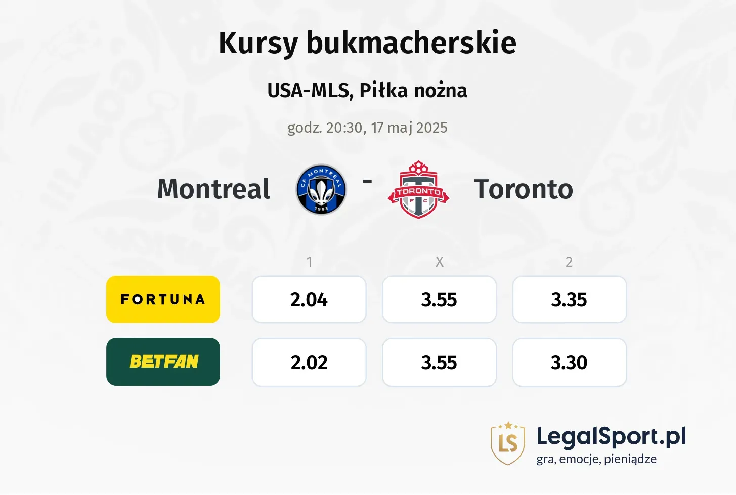 Montreal - Toronto promocje bonusy na mecz