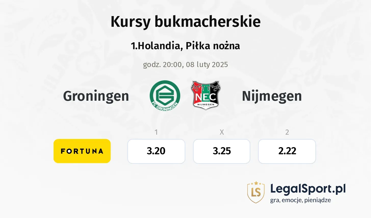 Groningen - Nijmegen typy, kursy