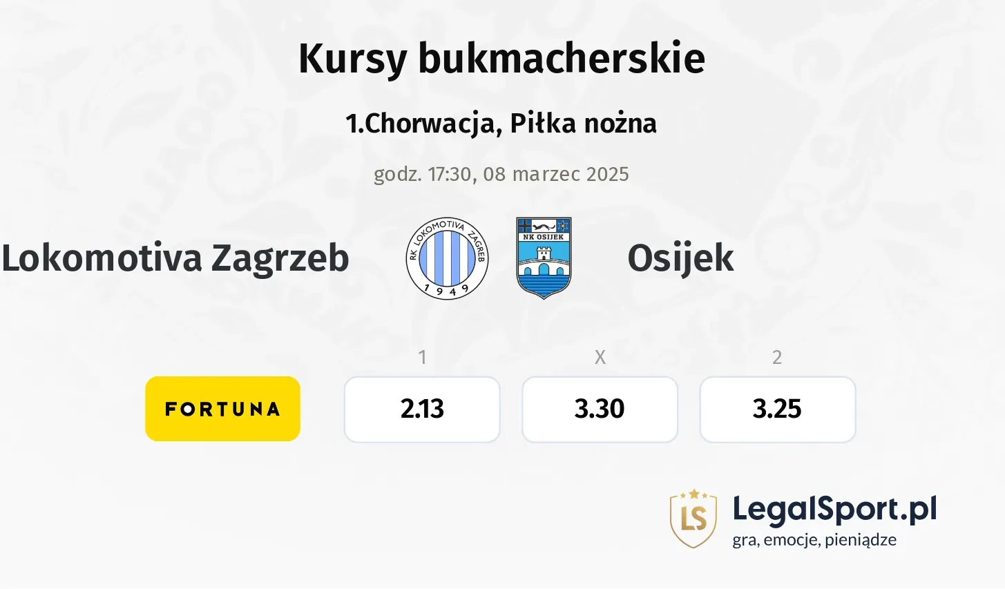 Lokomotiva Zagrzeb - Osijek typy, kursy
