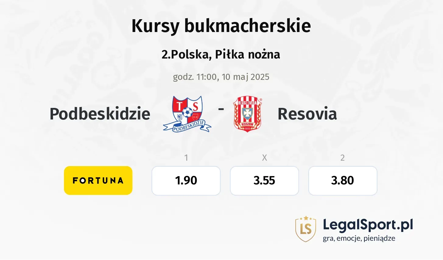 Podbeskidzie - Resovia promocje bonusy na mecz