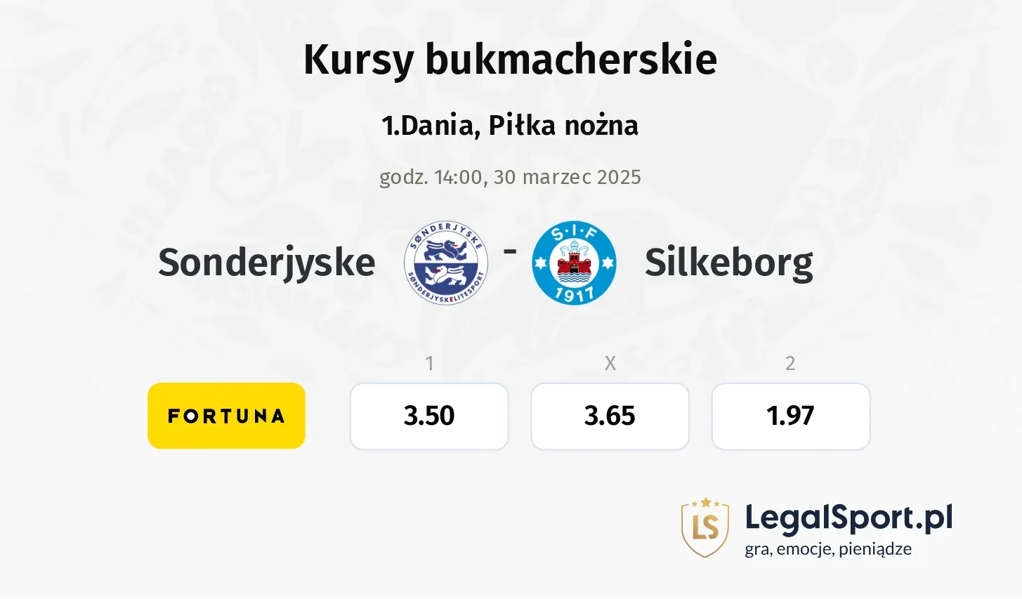 Sonderjyske - Silkeborg typy, kursy