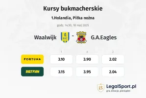 Waalwijk - G.A.Eagles typy, kursy