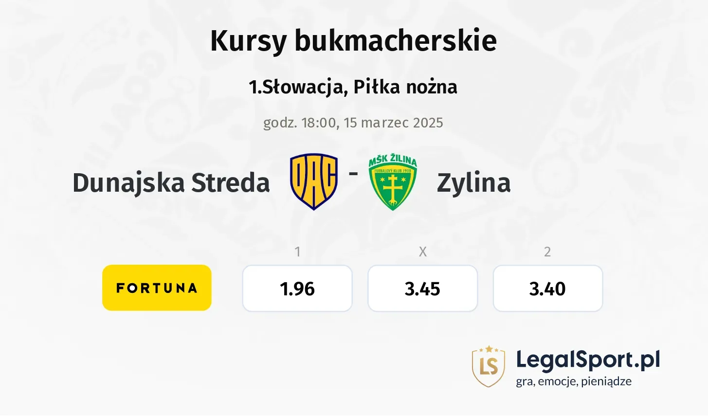 Dunajska Streda  - Zylina typy, kursy