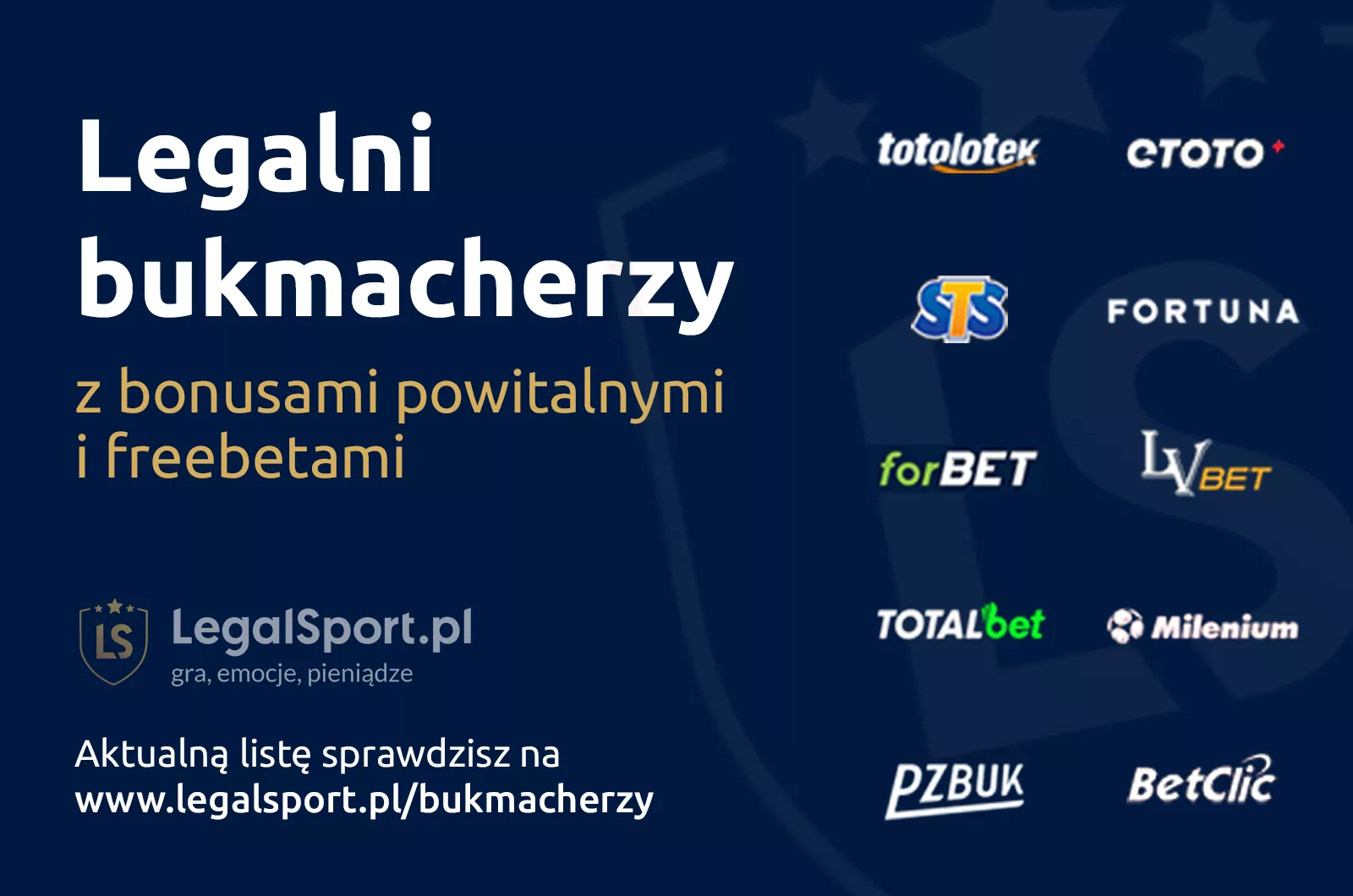 Legalni bukmacherzy w Polsce - graj odpowiedzialnie