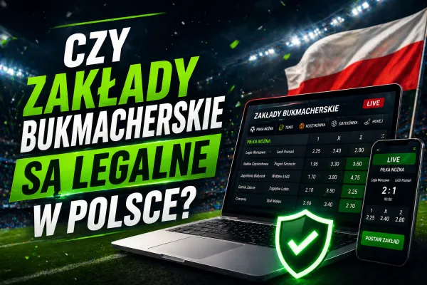 Czy zakłady bukmacherskie są legalne w Polsce?