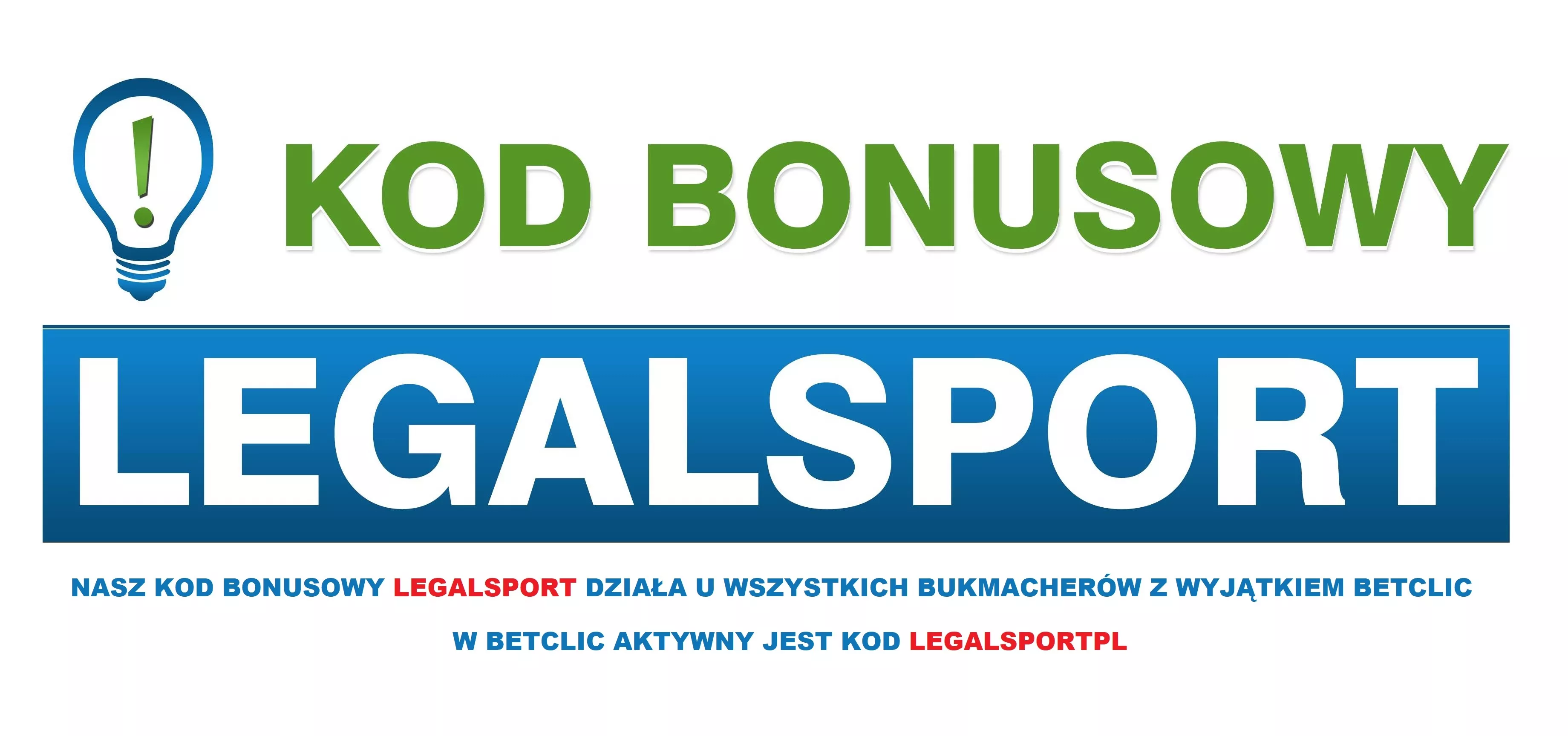 Kod promocyjny, który działa u wszystkich licencjonowanych bukmacherów online
