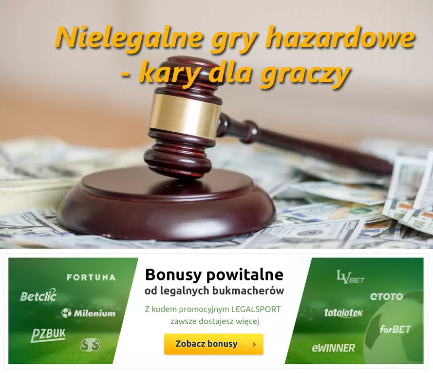 Nielegalne gry na pieniądze – kary dla graczy