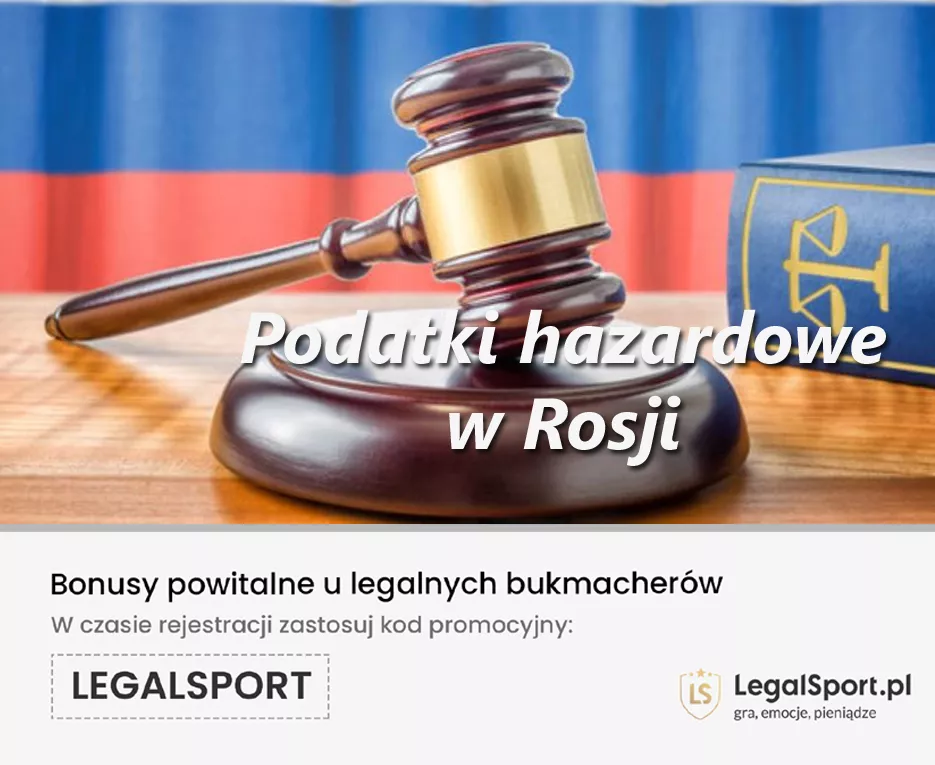 Podatki od gier hazardowych w Rosji