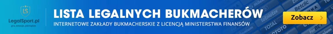 Lista legalnych polskich bukmacherów internetowych - kompletne zestawienie wraz z bonusami online i kodem promocyjnym