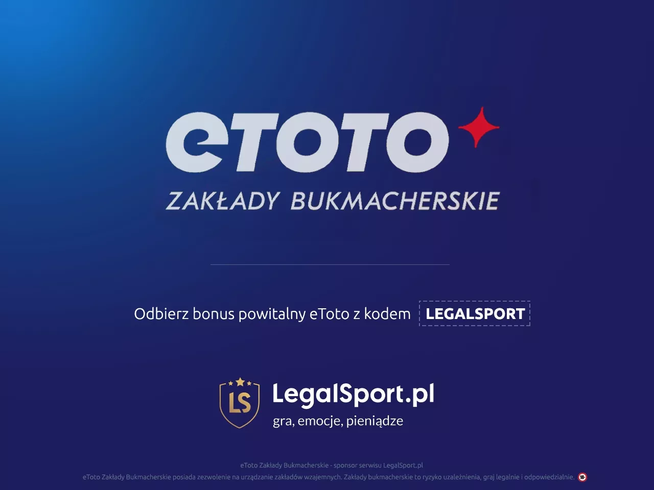 eToto oferta bukmacherska z kodem promocyjnym