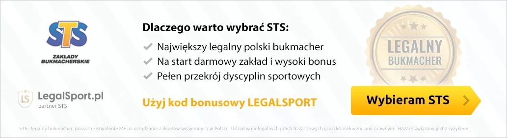 Zalety konta typerskiego w STS z kodem promocyjnym - infografika