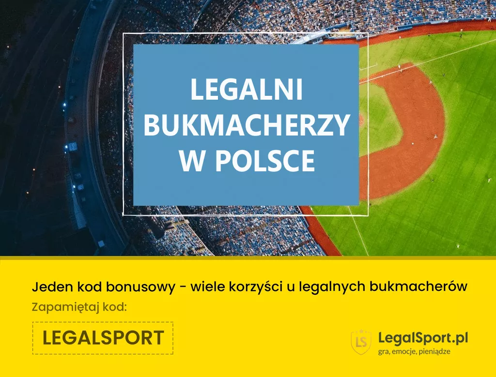 Legalni bukmacherzy - dobry bonus z kodem promocyjnym do STS.pl