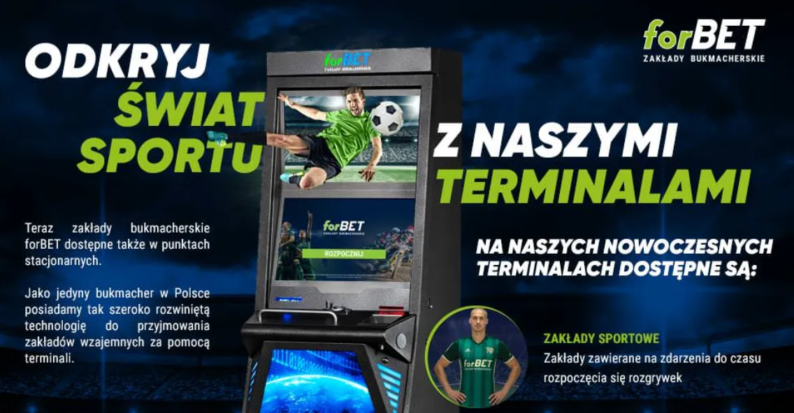 Terminale naziemne do franczyzy forBET