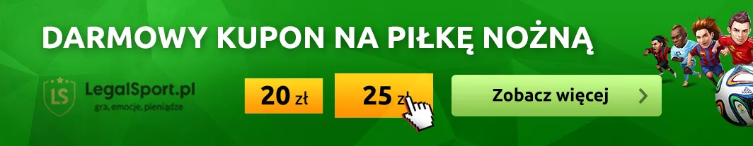 Darmowe bonusy na piłkę nożną, w tym na typy draw no bet (zakład bez remisu)