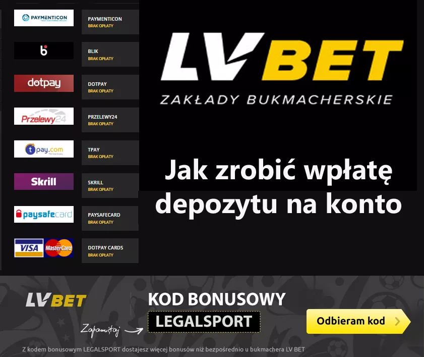 LVBET – jak wpłacić pieniądze?