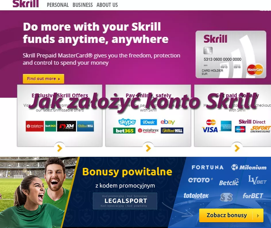 Skrill – jak założyć konto?