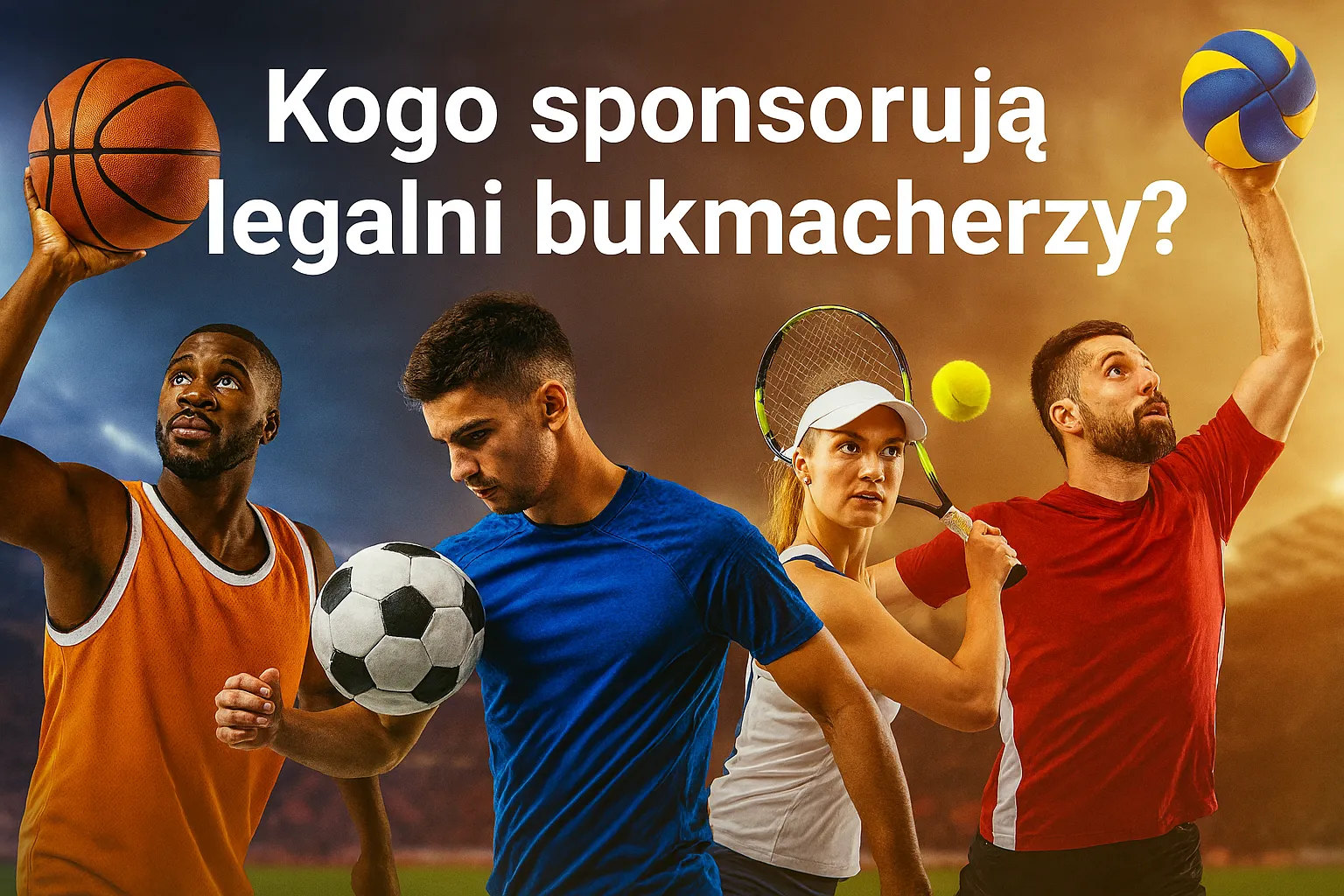 Kogo sponsorują legalni bukmacherzy