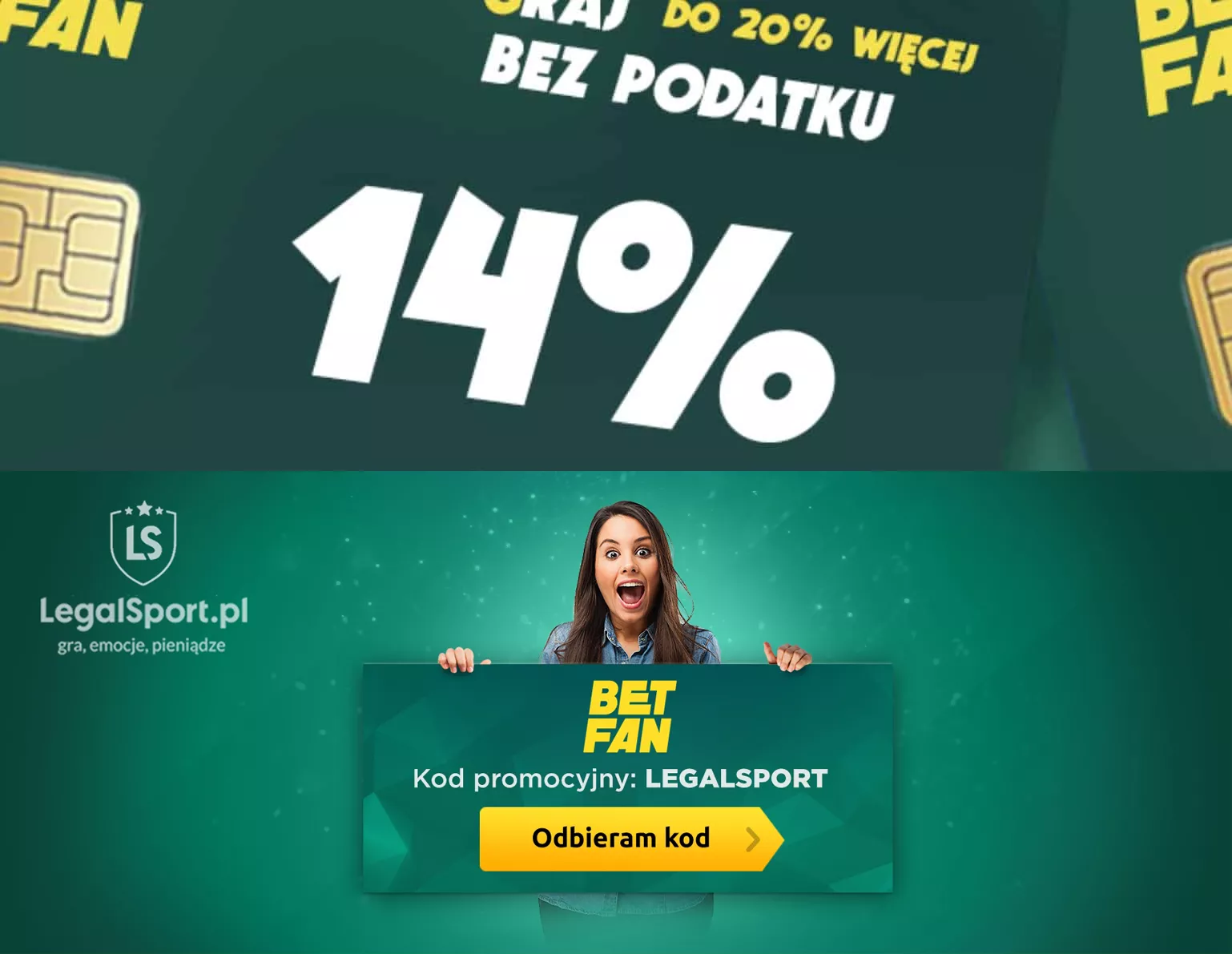 Gra bez podatku w BETFAN