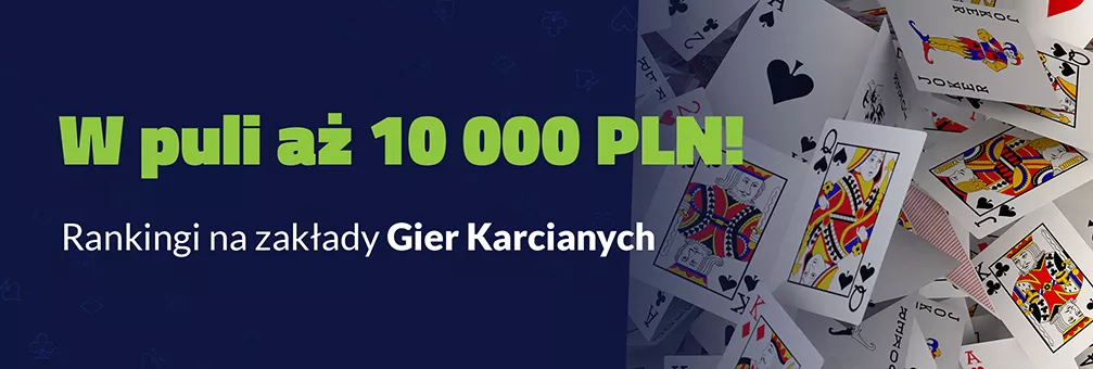 Gry karciane w forBET Zakłady Bukmacherskie - ranking graczy