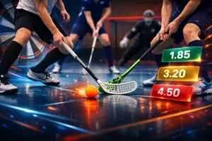 Unihokej jak obstawiać. Jaki bukmacher na florball jest najlepszy.