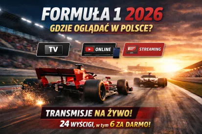 Formuła 1 2026 – gdzie oglądać w Polsce? Transmisje TV, online, F1 TV, kalendarz