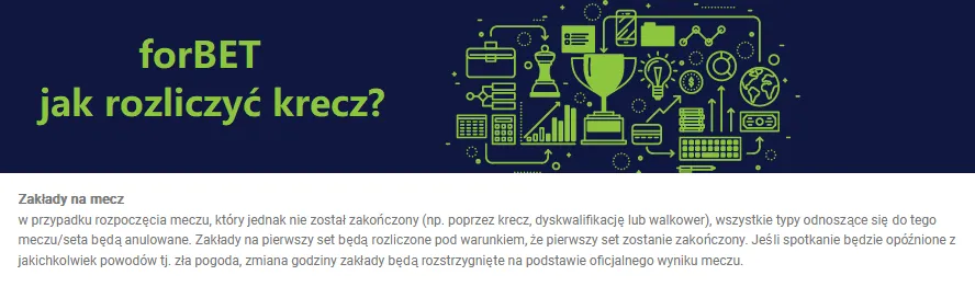 forBET Zakłady Bukmacherskie: jak rozliczyć krecz?