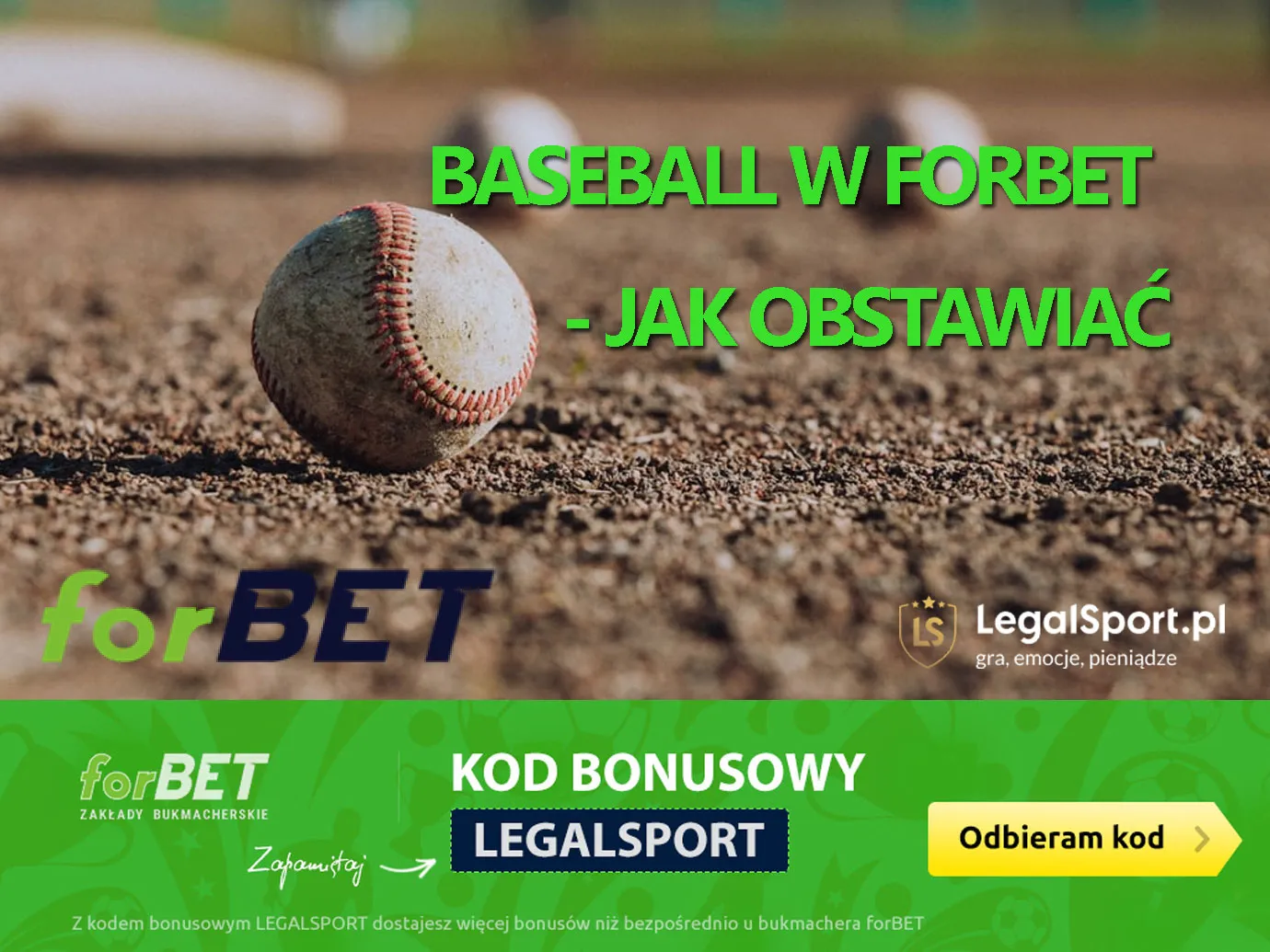 Jak obstawiać baseball w forBET