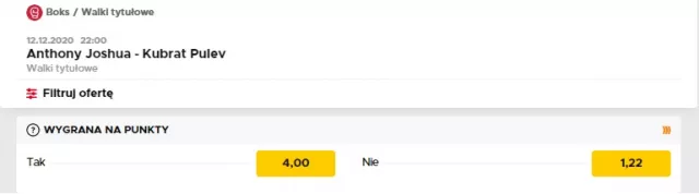 Typy na punkty w Betclic