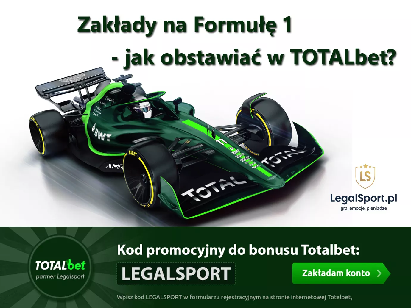 Jak obstawiać Formułę 1 w TOTALbet