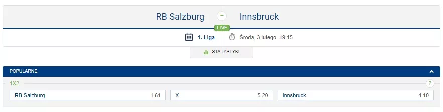 forBET online - zakłady klasyczne na wynik