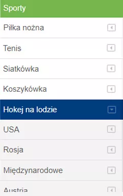 Zakłady na hokej w ofercie forBET online