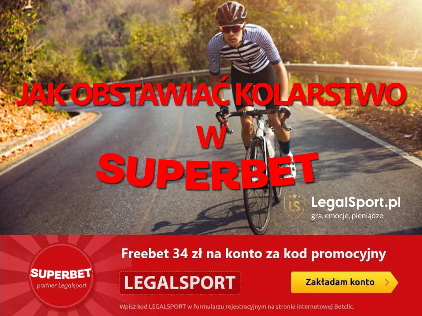 Superbet - jak typować kolarstwo