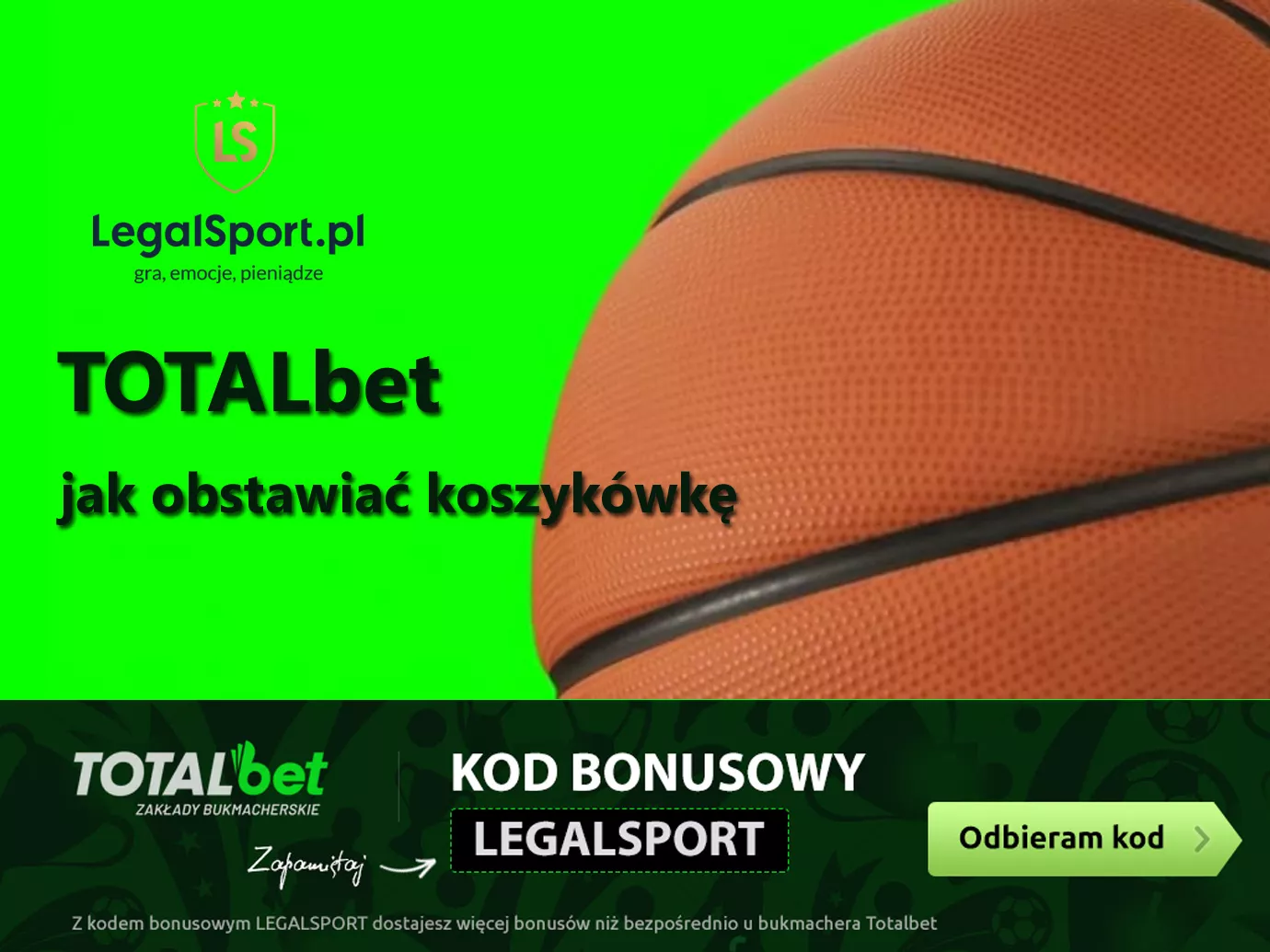 Jak obstawiać koszykówkę w TOTALbet