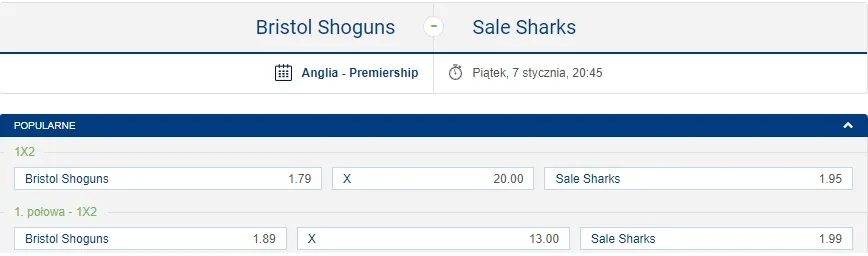 Klasyczne zakłady na rugby u legalnego buka forBET
