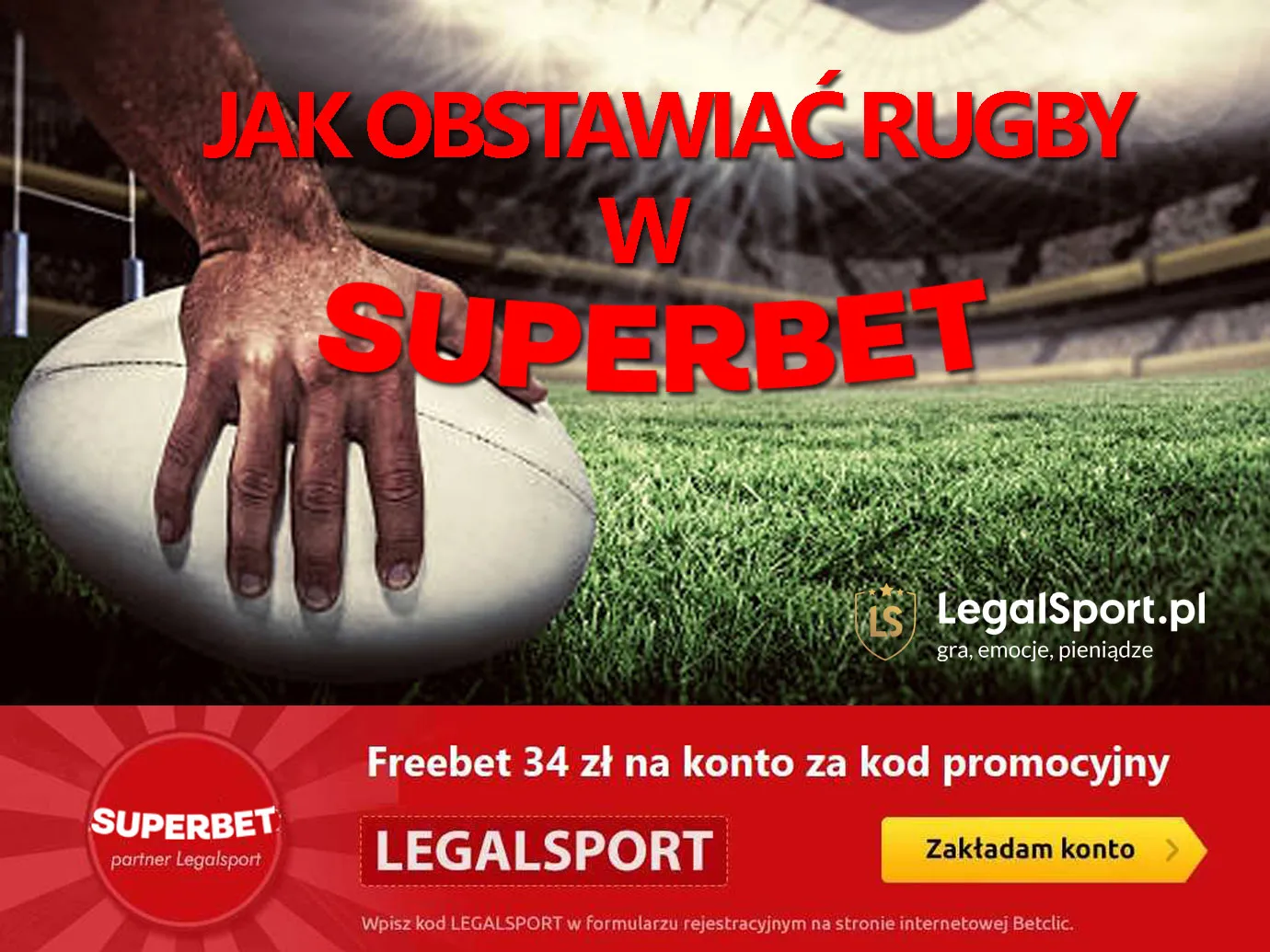 Jak obstawiać rugby w Superbet - poradnik