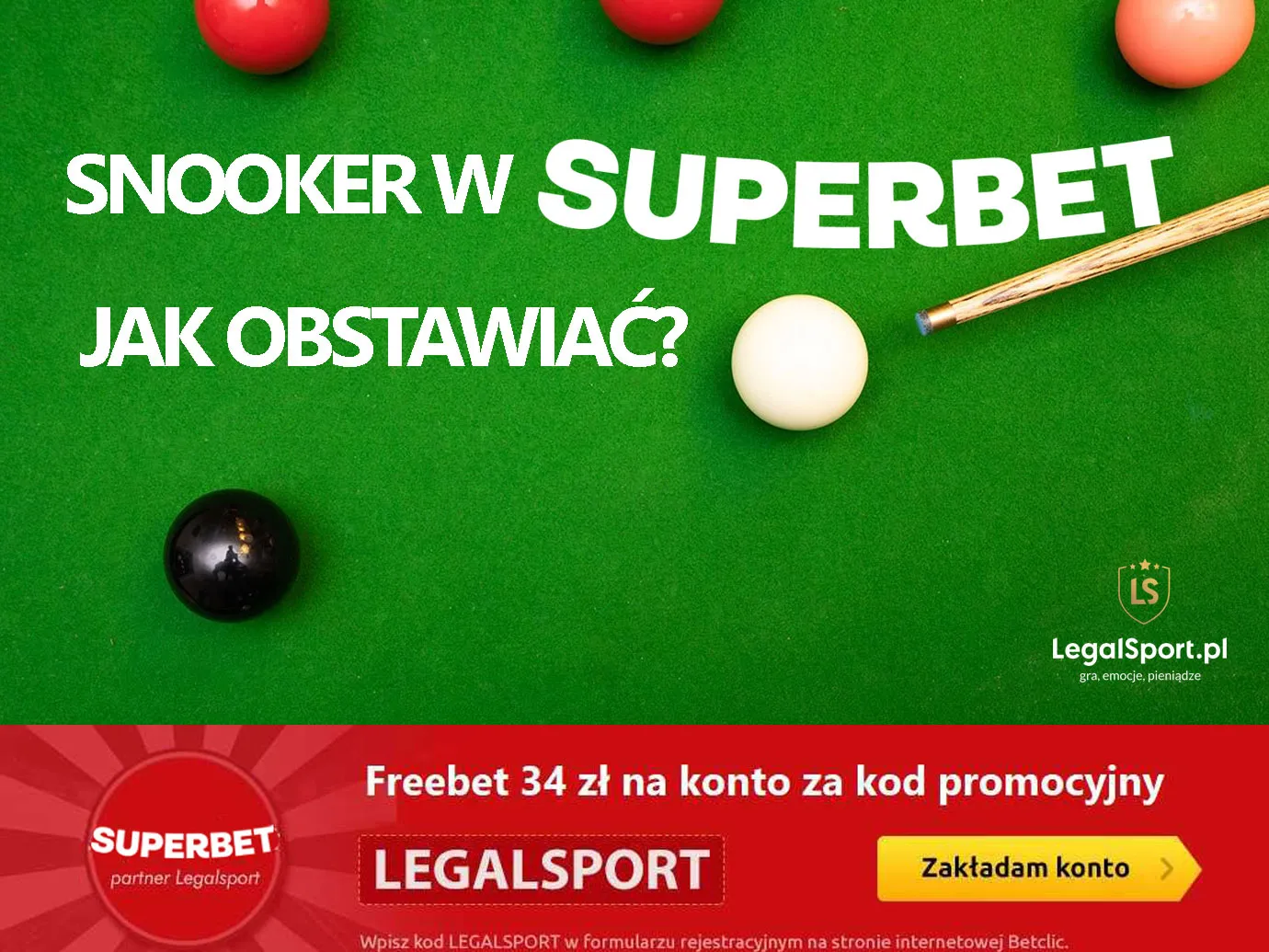 Jak typować snooker w Superbet? Poradnik dla graczy