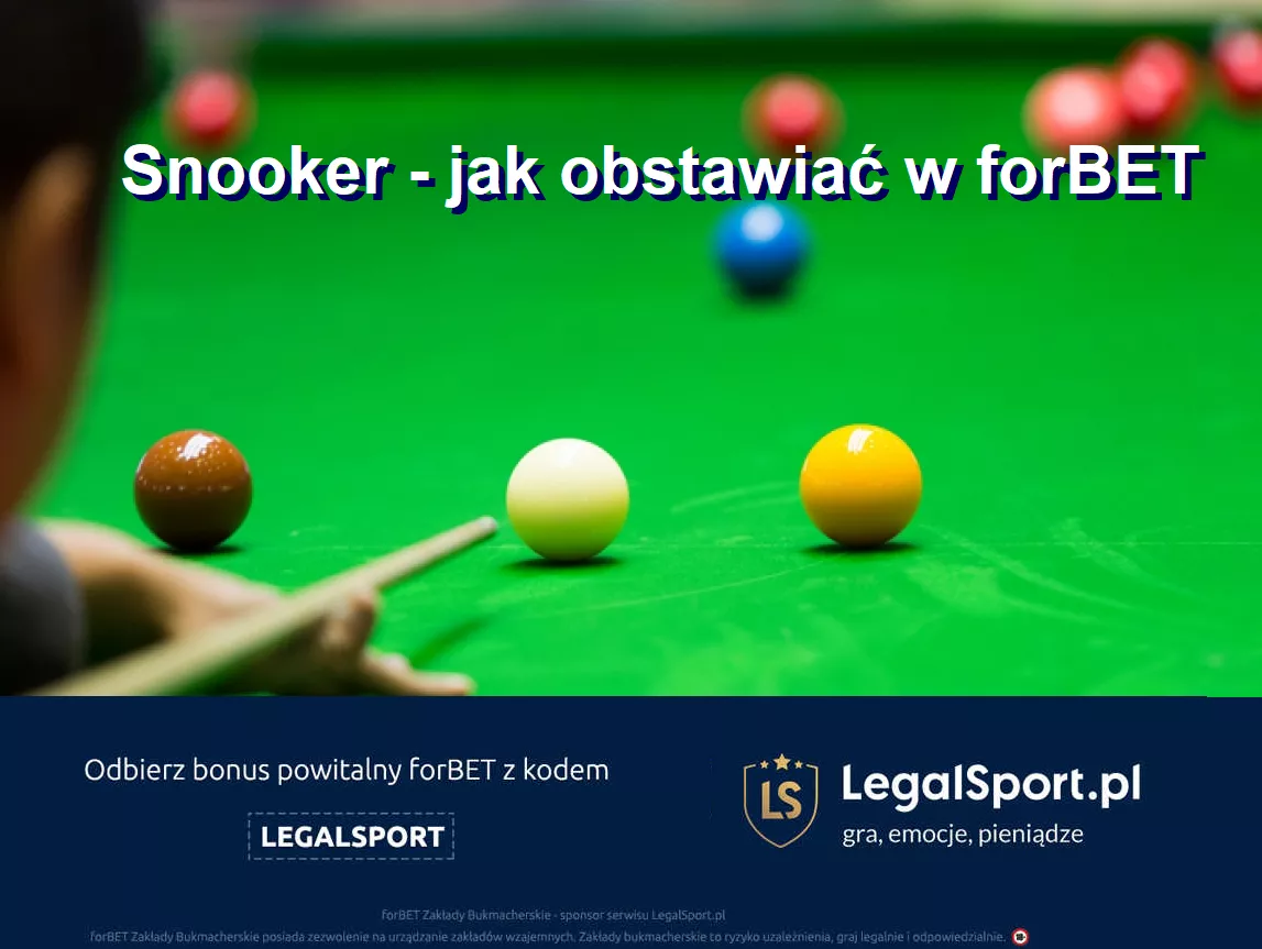 Jak obstawiać snooker w forBET