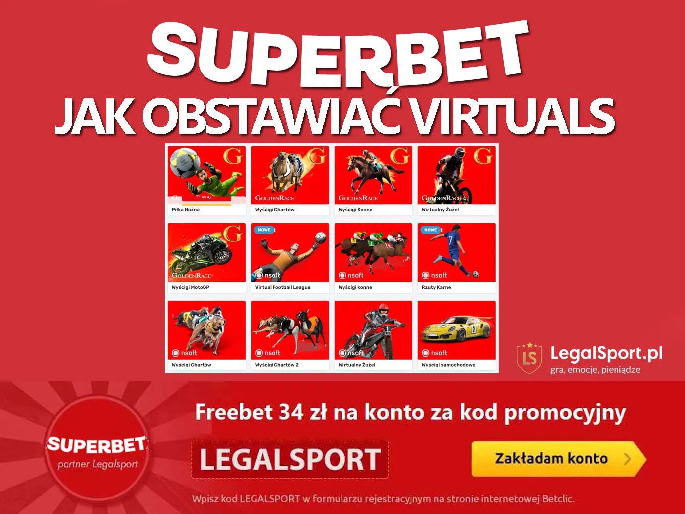 Jak obstawiać sporty wirtualne w Superbet