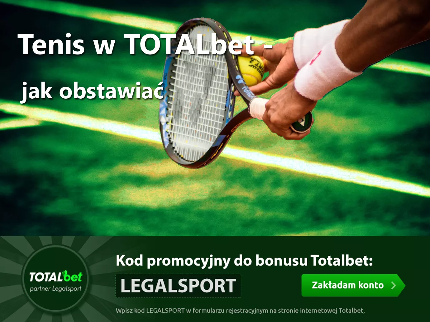 Oferta na tenis ziemny w TOTALbet