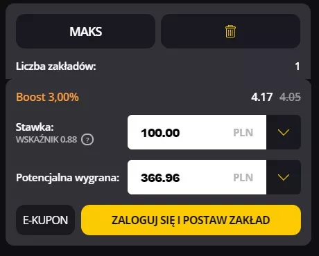 Kupon za bonus bez ryzyka - symulacja kursów bukmacherskich w LVBET Zakłady Sportowe