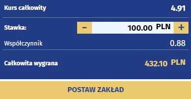Przykładowy kurs ogólny na kupon w ramach cashbacku