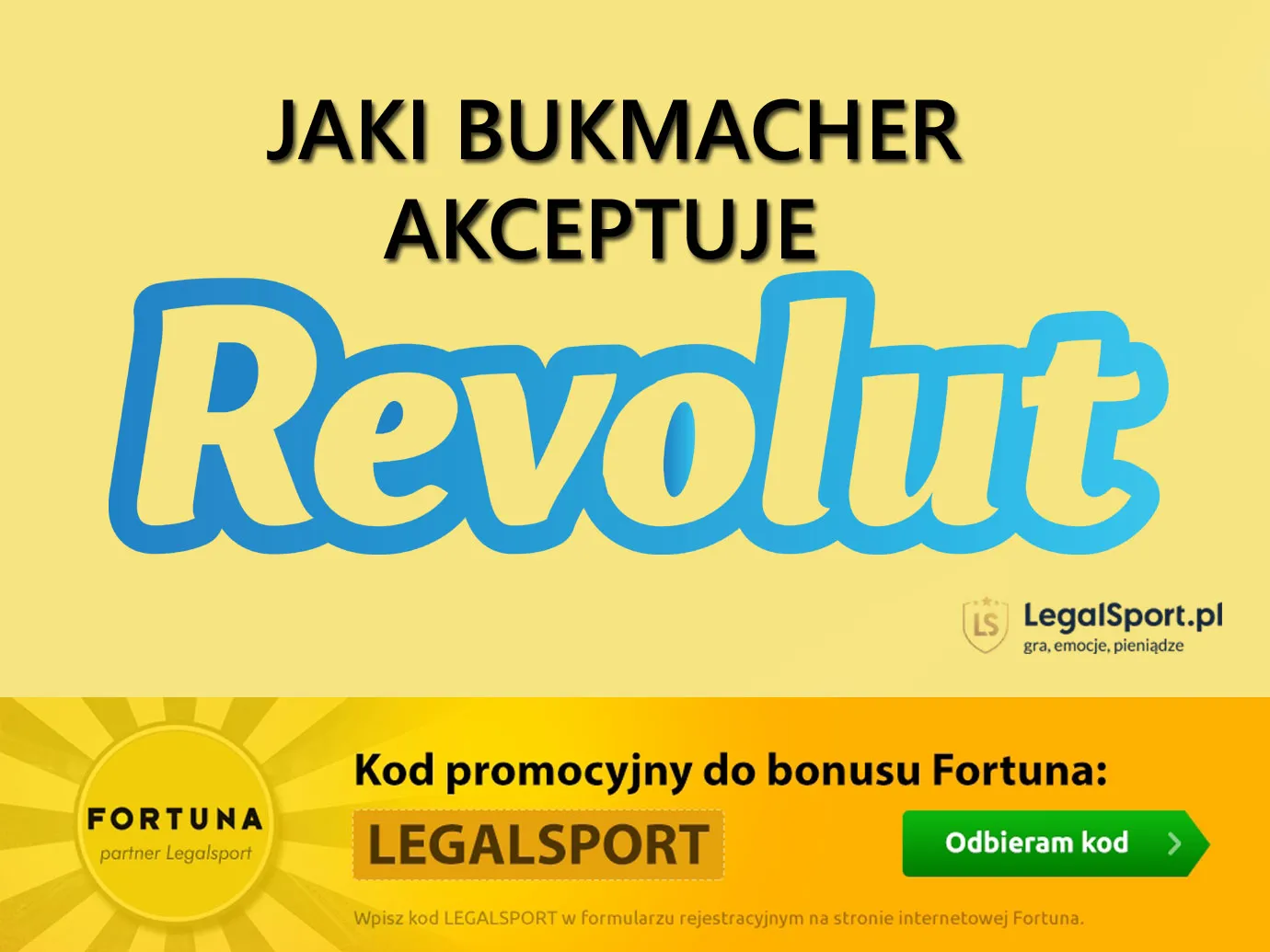 Bukmacherzy z Revolut