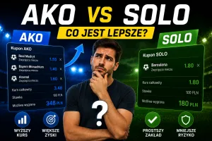 AKO czy SOLO? Który kupon bukmacherski wybrać?