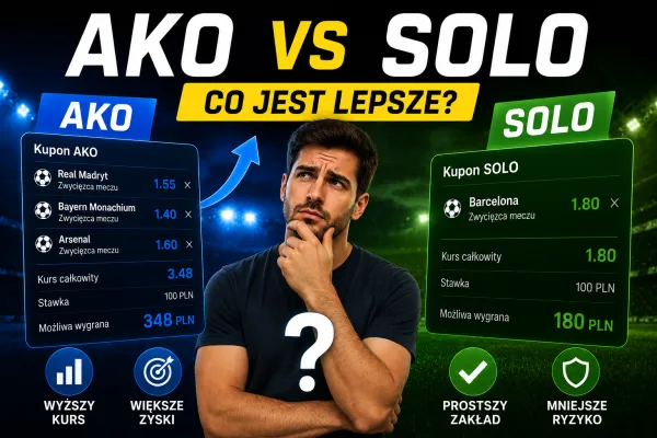 AKO czy SOLO? Który kupon bukmacherski wybrać?