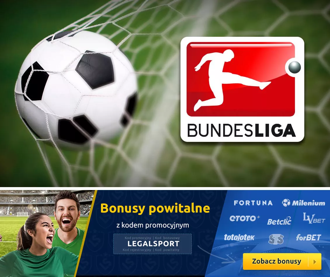 Bonusy do wykorzystania w typowaniu meczów Bundesligi + 25 zł freebet STS