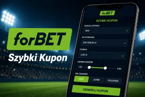 Szybki kupon forBET - jak działa generator kuponu i jak go ustawić