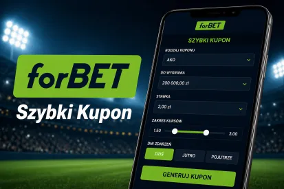 Szybki kupon forBET - jak działa generator kuponu i jak go ustawić